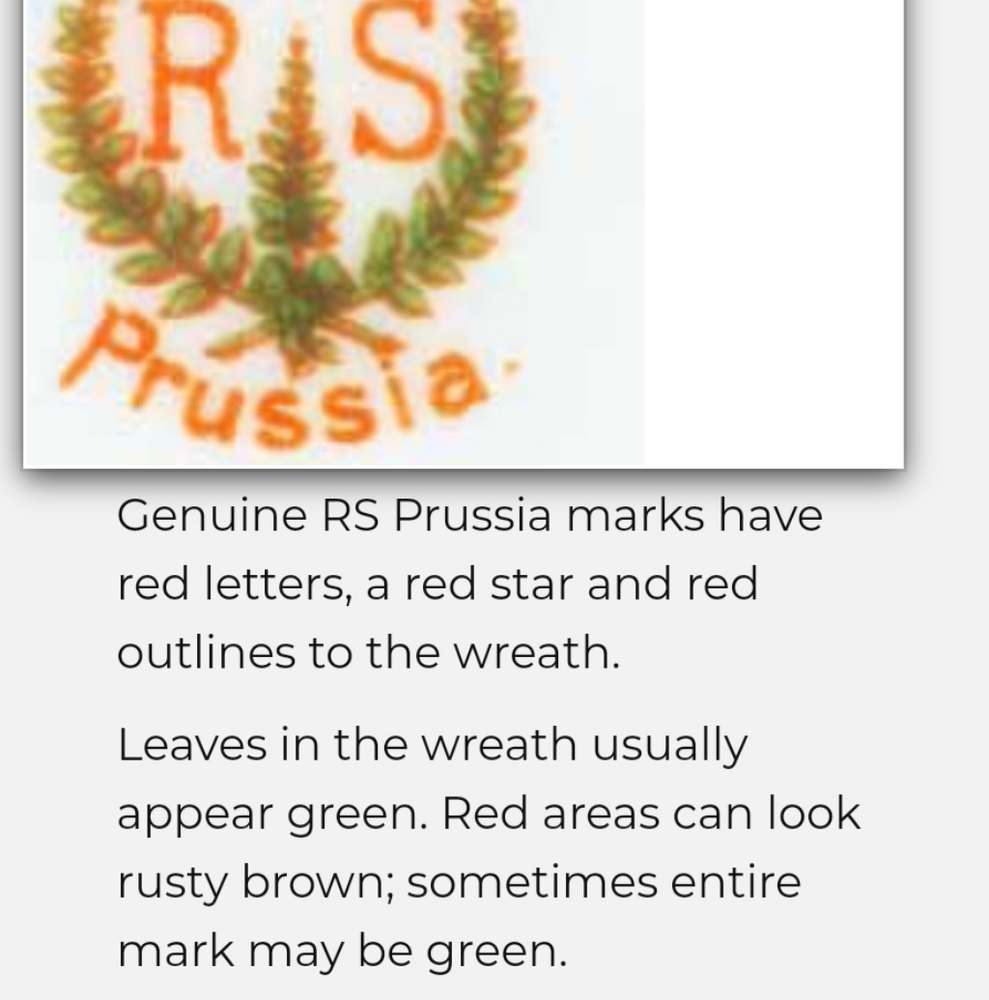 RS Prussia RARE authentic tea cup|8/10 - Picture 13 of 14